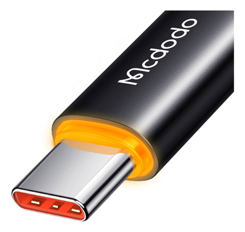 Cable Inteligente Mcdodo Ca3461 Usb-c / Usb-c Con Desconexión Automática , Carga Rápida Hasta 100w , 1.80 Metros , Color