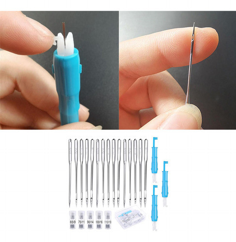 53x Máquina De Coser Doméstica Agujas De Aguja Enroscador