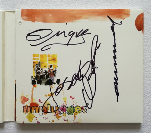 Café Tacvba: Mtv Unplugged ( Cd + Dvd ) Firmado Autógrafo