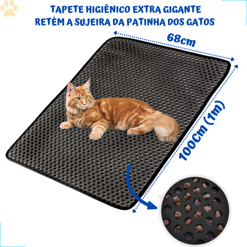 Caixa sanitária  grande   para gato Jel Plast Caixa De Areia de Gato Banheiro De Gato Caixa de areia gato Caixa de areia furba  vermelho