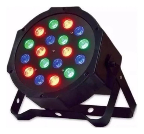 Canhão 18 Leds Rgb Dmx Jogo De Globo De Luz