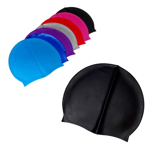 100 Gorro Gorra De Baño Natación Silicona