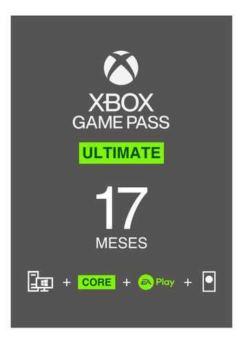 Game Pass Ultimate 12 Meses + 5 Gratis Garantizados!!!