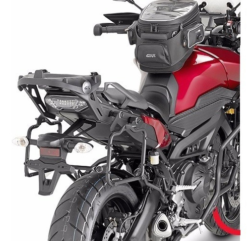 Soporte Lateral Moto Yamaha Mt09 Tracero Givi Motoscba