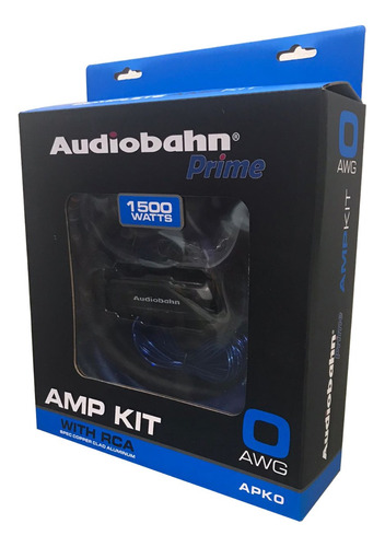Imagen 1 de 4 de Kit De Instalación Para Fuente Amplificador Cal 0 Audiobahn