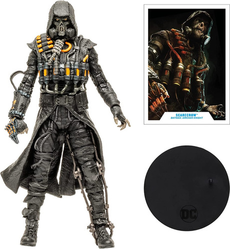 Figura De Acción Scarecrow Arkham Knight Batman Dc Mcfarlane