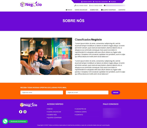 Site Para Classificados - Script Php Completo