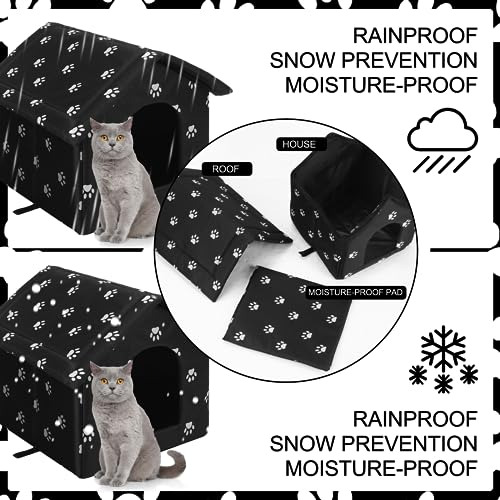 Casa Plegable Para Gatos, Resistente A Manchas, Interiores/e