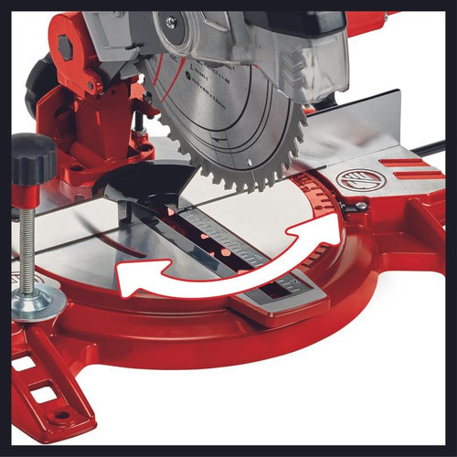 Imagen 8 de 11 de Sierra ingletadora Einhell Classic TC-MS 2112 1600W - 230V