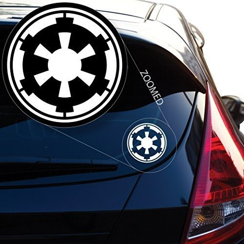 Yoonek Graphics Galactic Empire Star Wars Emblema Adhesivo .