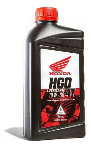 Aceite Moto Honda Hgo 10w30 Mineral Motor 4t Por 1 Litro