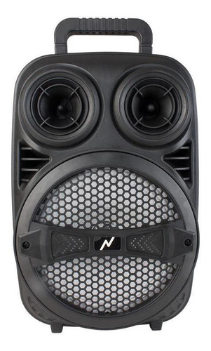 Imagen 2 de 3 de Parlante Noga One Light NGL-420BT con bluetooth negro 220V