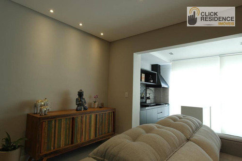 Imagem 7 de 22 de Apartamento 2 Suítes ( Sacada Gourmet - 2 Vagas ) À Venda De 94,00 M² Por R$ 742.000 - Centro - São Bernardo Do Campo/sp - Ap0889