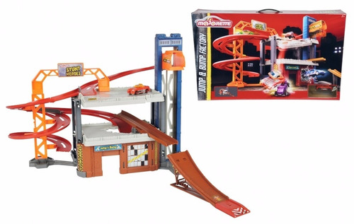 Pista Autos Majorette Grand Set Jump & Bump Factory Educando