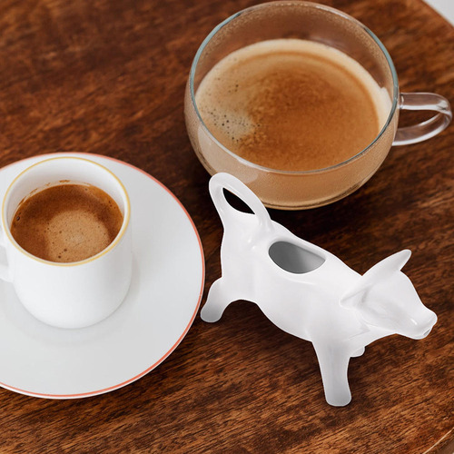 Jarra De Cerámica Para Leche Con Forma De Animales, 2 Unidad