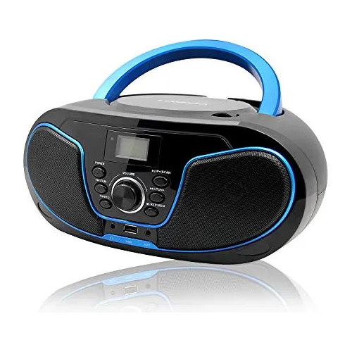 comprar Cd Player Boombox, Lp-d02 Portable Bluetooth Fm Radio F4vm9