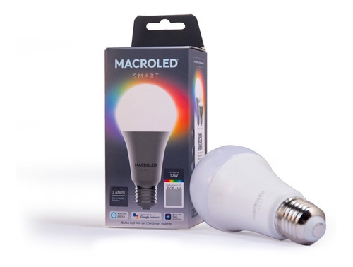 Imagen 8 de 10 de Ampolleta Wifi 12w Smart Inteligente Mas Potente! / Bascotel