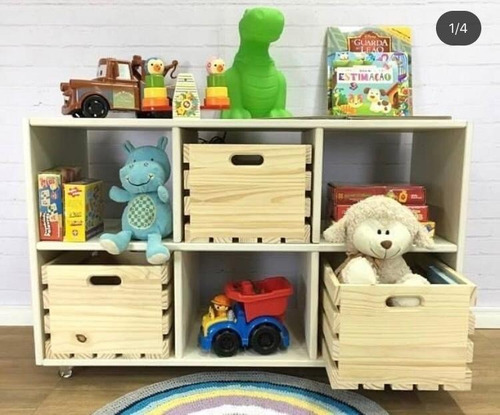 Mueble Infantil Organizador Juguetes