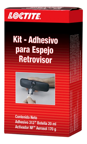 Loctite - Adhesivo Instantáneo Kit Para Espejo Retrovisor Tu