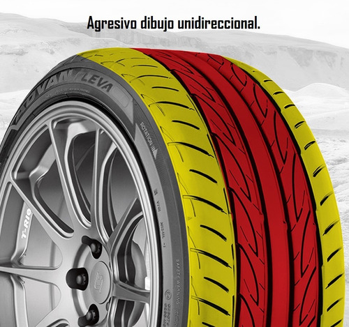 1- Llanta Automóvil Advan V701 Yokohama 265/30r19 W93 300aaa