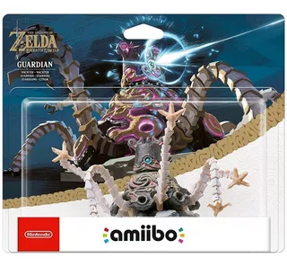 Amiibo Guardian Breath Of The Wild Legend Of Zelda Switch