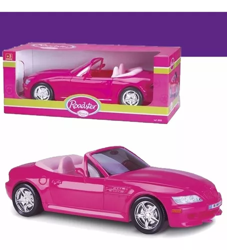 2 Boneca Barbie Mattel + Carro Conversível Pink