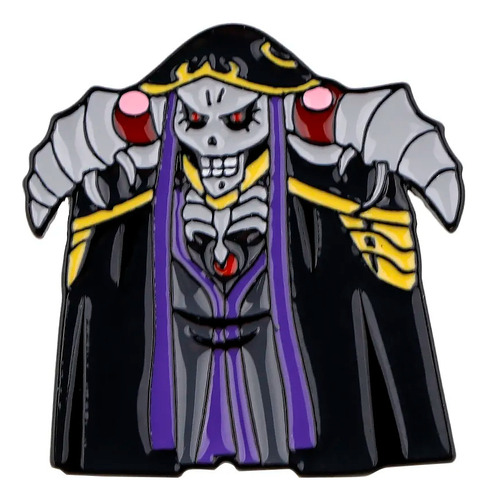 Overlord - Pin Medalla Anime Kawaii Broche Metal Cosplay 01