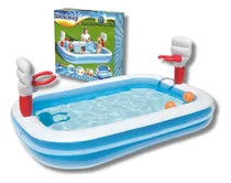 Comprar Piscina Infantil Con Juego De Basquetbol Bestway