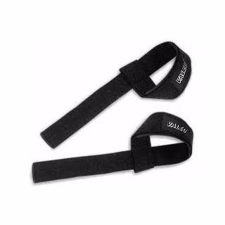 Straps Valeo Negros Amarres Barra Para Levantamiento Pesas Y