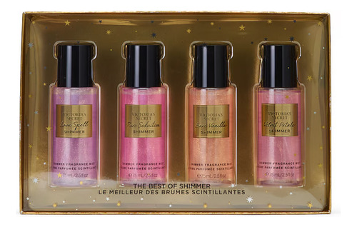 Victorias Secret Set 4 Body Mist Shimmer