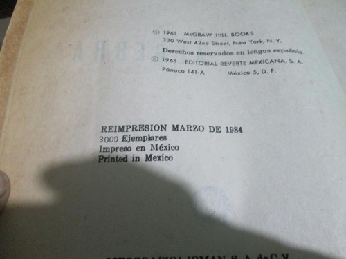 Algebra, Paul K. Rees - Fred W. Sparks Año 1984 (Usado)