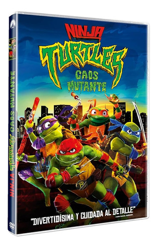 Tortugas Ninja (2023) Caos Mutante Dvd