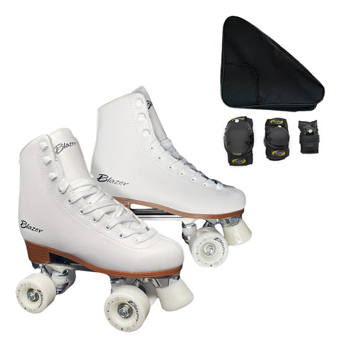 Patines Artisticos B1 Riel Aluminio+mochila+protecciones