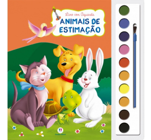 Animais de estimação, de Cultural, Ciranda. Série Livro com aquarela Ciranda Cultural Editora E Distribuidora Ltda. em português, 2015