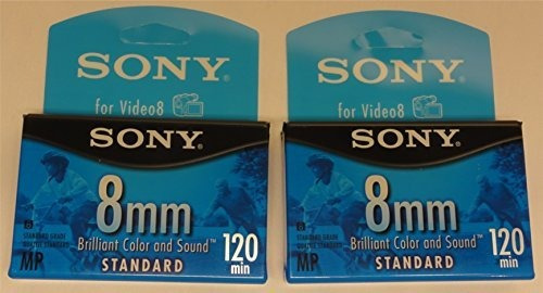 Sony 8 Mm Estandar Para Video8 ~ 120 Minutos ~ P6  120 Mpl