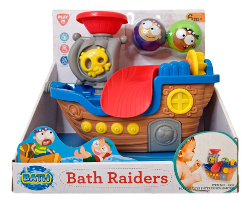Juego De Baño Barco Pirata Playgo