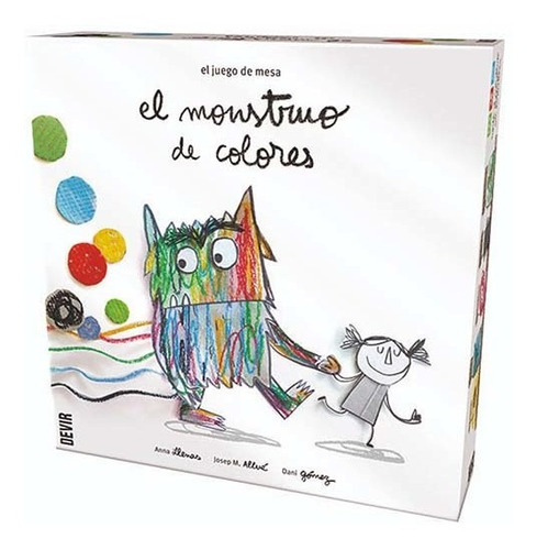 Devir Juego Monstruo De Colores - Inglés (manual En Español)