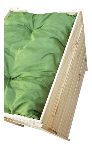 Baño Barnizado Con Almohadon Para Gato