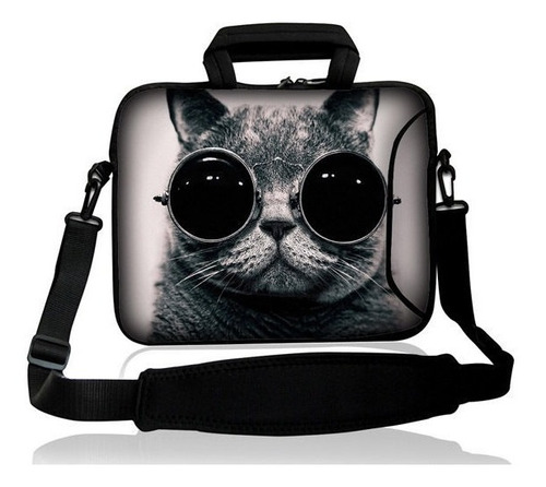 Gato De Moda 9,7  10  10.1  Tablet Netbook Bolso Laptop Bols