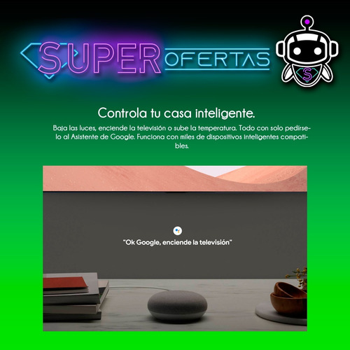 Google Home Mini O R I G I N A L E S - Sin Caja - Nuevos !
