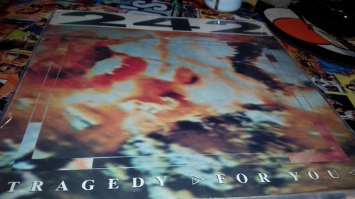 Front 242 Tragedy For You Vinilo Maxi Spain Muy Buen Estado