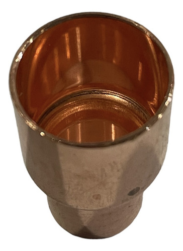 Copla Reducción De Cobre 2.1/2 X 1 Pulgadas