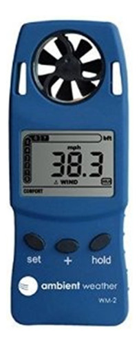 Ambient Tiempo Wm-2 Handheld Meter Tiempo W / Windspeed Chil