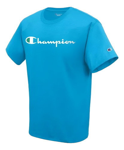 Playera Champion Script Logo