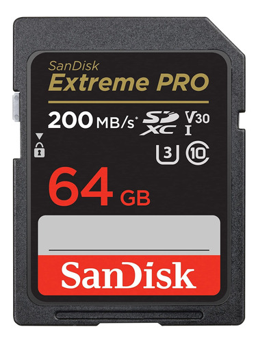 Tarjeta De Memoria Sandisk 64gb Extreme Pro