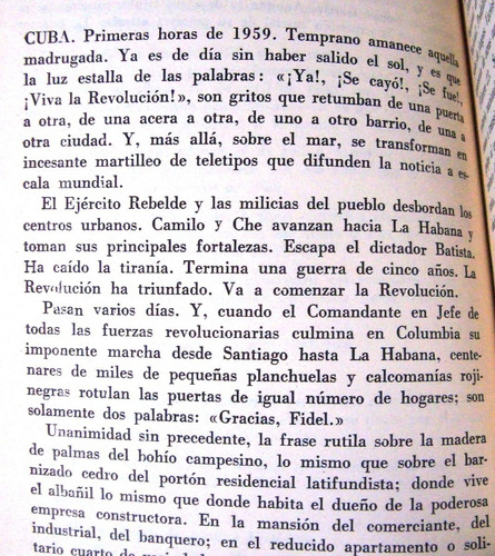 Tiempos Precursores Cuba 1952 Antes Che Yate Grannma Revoluc (Usado)