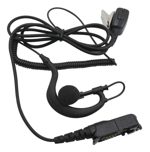 Fone De Ouvido Walkie Talkie, Com Fone De Ouvido Ptt Mic
