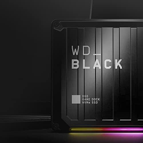 Wd_black D50 Game Dock, Rgb Con Conectividad Thunderbolt 3 -