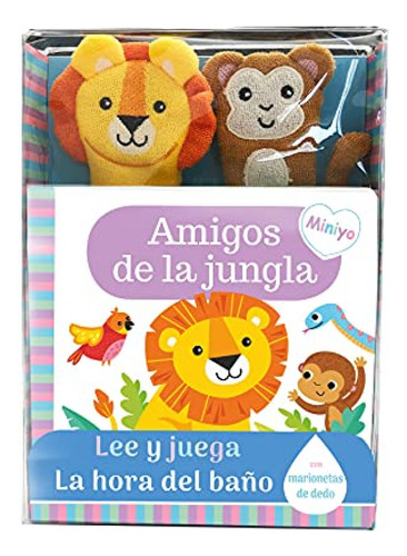 Libro Bano Amigos De Jungla Lee Y Juega - Vv Aa 