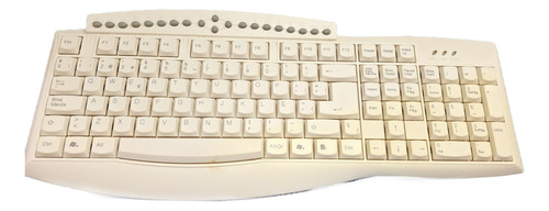 Teclado Generico Blanco Antiguo